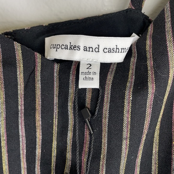 - Cupcakes & Cashmere Striped Corset Jumpsuit - Picture 9 of 10